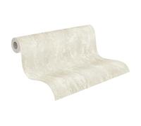 A.S. Création Papier peint intissé Béton Elements 10,05 x 0,53 m Beige crème/or