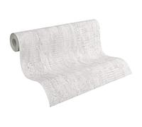 A.S. Création Papier peint Béton Elements intissé 10,05 m x 0,53 m Blanc