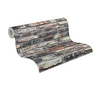 A.S. Création Papier peint intissé Elements 362811 – Effet brique Brun/Gris/Beige 10,05x0,53 m