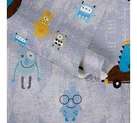 A.S. Creation 381211 Papier peint intissé Motif Animal 0.53 m x 10.05 Bleu