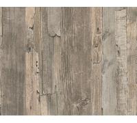 A.S. Création papier peint Decoworld, beige, gris soie, gris-beige, 10,05 m x 0,53 m, 954053, 95405-3