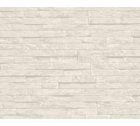 A.S. Création Papier peint Dekora Natur grisaille 10,05 m x 0,53 m 912121
