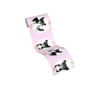 A.S. Création Papier Peint Enfant Avec Des Animaux Little Stars Papier peint intissé 5.00 m x 0.13 m Rosé Noir Fabriqué en Allemagne par 358502 35850-2