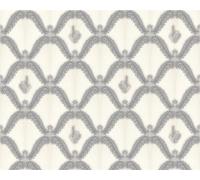 A.S. Création Papier peint Hermitage grisaille métallisé 10,05 m x 0,53 m 891068