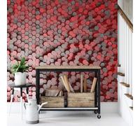 A.S. Création Papier peint intissé 3D Rouge 3D Pentagons Red DD118893 Designwalls 2.0