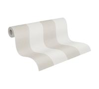 A.S. Création Papier peint intissé Pure Elegance 0,53x10,05 m rayures marron/beige/crème