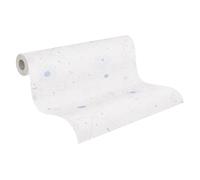 A.S. Création papier peint intissé à motif pour enfants en beige, bleu, crème - papier peint univers 10,05 x 0,53 m Made in Germany - 771311