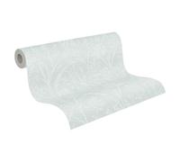 A.S. Création Papier peint intissé avec branches en vert, vert clair et blanc, papier peint design de qualité supérieure avec aspect naturel, motif forêt 397662, pour couloir, salon, fabriqué en