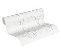 A.S. Création papier peint intissé Blooming 10,05 m x 0,53 m gris beige 372602 37260-2