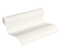 A.S. Création papier peint intissé Blooming papier peint fleuri 10,05 m x 0,53 m métallisé blanc 372651 37265-1