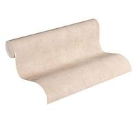 Livingwalls Papier peint intissé effet enduit sable style industriel beige 10,05 x 0,53 m 224064