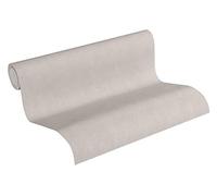 A.S. Création papier peint intissé Blooming papier peint uni 10,05 m x 0,53 m gris beige 372694 37269-4