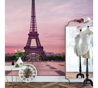 A.S. Création papier peint intissé Eifeltum Eiffel Tower DD118894 Paris lilas papier peint