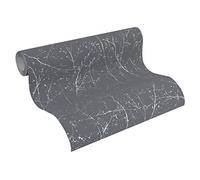 Livingwalls Papier peint intissé Elegance 3 grisaille métallisé 10,05 m x 0,53 m