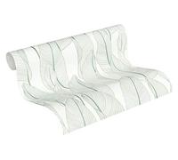 A.S. Création papier peint intissé Exotic Life papier peint fleuri 10,05 m x 0,53 m vert blanc 364971 36497-1