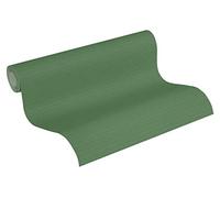 A.S. Création papier peint intissé Greenery papier peint uni 10,05 m x 0,53 m vert 372111 37211-1