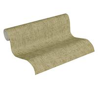 A.S. Création papier peint intissé Greenery papier peint uni 10,05 m x 0,53 m vert 373344 37334-4