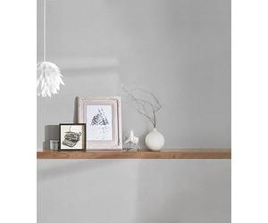 A.S. Création papier peint intissé légèrement structuré 0,53 x 15,00 m - gris clair - papier peint uni structuré - Made in Germany - papier peint monochrome gris pour différentes pièces - 373303