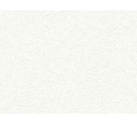 A.S. Création Papier peint intissé Meisterputz - 15 m - Alternative au papier peint ingrain Unitint, 15 m x 0,53 m - Blanc - Fabriqué en Allemagne