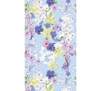 A.S. Création Papier peint intissé Motif fleurs lilas, jaune et bleu - Papier peint pour différentes pièces - XXL 2,80 m x 1,59 m