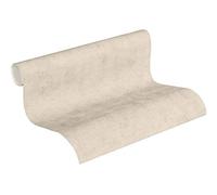 A.S. Création papier peint intissé Neue Bude 2.0 Edition 2 papier peint uni 10,05 m x 0,53 m beige gris 374165 37416-5