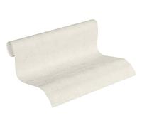 A.S. Création papier peint intissé Neue Bude 2.0 Edition 2 papier peint uni 10,05 m x 0,53 m blanc crème 374162 37416-2