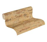 A.S. Création papier peint intissé Neue Bude 2.0 Edition 2 Stones & Structure papier peint brique 10,05 m x 0,53 m orange gris bleu 374151 37415-1