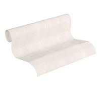 A.S. Création papier peint intissé Neue Bude 2.0 Edition 2 Tropical Concret papier peint uni 10,05 m x 0,53 m gris crème 374124 37412-4