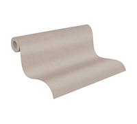 A.S. Création papier peint intissé New Elegance papier peint uni 10,05 m x 0,53 m beige 375552 37555-2