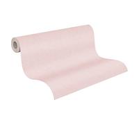 A.S. Création papier peint intissé New Elegance papier peint uni 10,05 m x 0,53 m rose 375481 37548-1