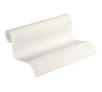 A.S. Création papier peint intissé New Walls papier peint uni 10,05 m x 0,53 m crème blanc 374307 37430-7
