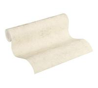 A.S. Création papier peint intissé New Walls Urban Grace papier peint uni 10,05 m x 0,53 m crème métallisé 374252 37425-2