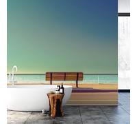 A.S. Création Papier peint intissé Plage Bench and Sea DD118957 Mer Designwall