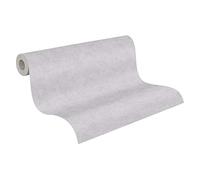 A.S. Création papier peint intissé Pop Style papier peint effet béton papier peint uni 10,05 m x 0,53 m gris 317766 3177-66