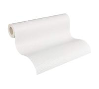 A.S. Création Papier Peint Intissé überstreichbare Meister Papier peint 10,05 x 0,53 m Blanc fabriqué en Allemagne 164919 1649-19