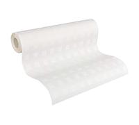 A.S. Création Papier Peint Intissé überstreichbare Meister Papier peint 10,05 x 0,53 m Blanc fabriqué en Allemagne 338310 3383-10