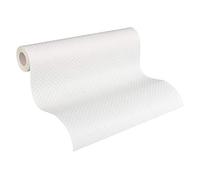 A.S. Création Papier Peint Intissé überstreichbare Meister Papier peint 10,05 x 0,53 m Blanc fabriqué en Allemagne 934651 9346-51