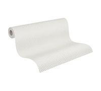 A.S. Création Papier Peint Intissé überstreichbare Meister Papier peint intissé 25,00 m x 1,06 m blanc fabriqué en Allemagne 145512 1455-12