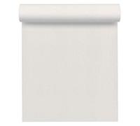 A.S. Création Papier peint intissé à structure textile Crème 10,05 m x 0,53 m 937902