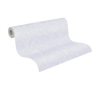 A.S. Création papier peint intissé uni en crème, rosé - papier peint en relief 10,05 x 0,53 m Made in Germany - 397665