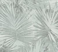 Papier Peint Jungle Hygge Papier peint intissé - 10,05m x 0,53m - Bleu Vert Fabriqué en Allemagne par Livingwalls 363853 36385-3