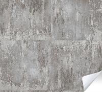 A.S. Création The Wallcover 385811 Papier peint autocollant aspect métal Argenté 8,40 x 0,53 m