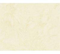A.S. Création, Papier peint moderne avec des feuilles généreuses et un impressionnant jeu d'ombres de couleur crème, 39560-2, 0,53 x 10 m