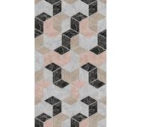A.S. Création Papier peint mural 3D Motif graphique Gris 2,80 m x 1,59 m