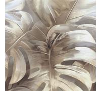 Livingwalls Hot Spots papier peint photo feuilles de palmier 1,59 m x 2,80 m - beige, crème - papier peint floral - 790161