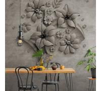 A.S. Création Papier peint non tissé Béton Stone DD119163 Fleurs Designwalls 2.0