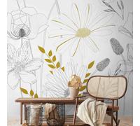 A.S. Creation Papier peint photo II 392131 Un motif par rouleau Botanique Blanc