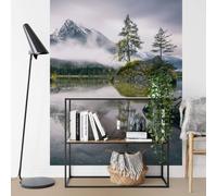 A.S. Création Papier peint photo non tissé Lac Foggy Day DD119131 Montagnes Designwalls 2.0