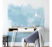 A.S. Création Papier peint photo sous-marin Brush Strokes Light Blue DD119167