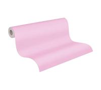 A.S. Création Papier Peint Uni 383228 Little Love Papier peint intissé uni sans PVC Rose satiné